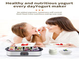 Eight-cup home yogurt maker, homemade with no additives, enjoy healthy deliciousness and freedom. V1232-SNJ-001