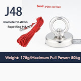 neodymium fishing magnet, N52 magnet, magnet fishing kit, deep sea magnet, river magnet fishing, V1102-133-24403-SLR-J120-20R