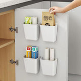 4-piece box set for kitchen cabinet doors, self-adhesive box for wall mounting, V1259-DP01-BO-298