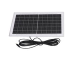 Solar Power Panel Generator Kit with USB Charging Cable LED Flashlight for Home/Outdoors V1294-YM0901-3114250058711