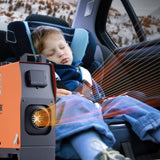 VEVOR Diesel Air Heater, 12V 5KW All-on-one Diesel Heater with Remote Control and LCD Display, 5L V952-ZCJRQLS12V5KW4YOPV9