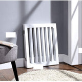 Three Panel Freestanding Dog Gate, White V568-GMW-265-W
