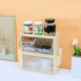 Tea Bag Storage Rack Wall Hanging Space Saving Tea Bag Box for Coffee Capsule Snacks Home Office V1294-YM0706-3117230216811