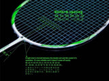 ESPER Explorer X-RACE 38S Badminton Racket 4U 84g Full Carbon Fiber Beginner G5 Aerodynamic V1232-XRACE38S001