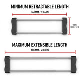 Heavy-Duty Stainless Steel Kitchen Multi-Purpose Drain Rack with Versatile Cutlery Basket and Cup V1341-ZY-RU3RGSZP-BLACK-C1