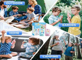 2-Pack Mini Wireless Video Intercom Set for Children - Educational and Interactive V888-ELOSUNG42361