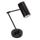 Wall Sconces Swing Arm Rotatable E27 Screwholder 85265V Metal with 3000K Warm Light Bulb Wall V1294-YM0901-3119230156411