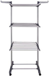 3 Tier Foldable Clothes Drying Rack for Laundry Dryer with Hanger Stand Rail Indoor V178-14865