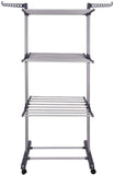 3 Tier Foldable Clothes Drying Rack for Laundry Dryer with Hanger Stand Rail Indoor V178-14865