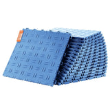 Garage Tiles Interlocking 12x12 in 25 Pack Garage Flooring Tiles Blue V952-CKDDLSJ251212C791V0