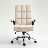 Velvet Home Ergonomic Swivel Adjustable Tilt Angle and Flip-up Arms Office Chair V226-SW1601BG