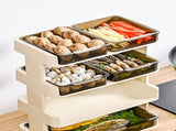 Kitchen Countertop Organizer Plastic Detachable Multifunctional Kitchen Storage Shelf Food Rack for V1294-YM0706-3118230190811