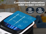 Livemor Knee Massager Vibration Infrared Heating Therapy Machine Elbow KNEE-MASSAGE-01-WHBK