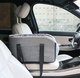 dog car seat, pet travel safety, dog comfort car seat, secure dog seat, Australian pet travel, V1102-136-GRA-96833