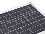 2PCS Solar Panel Kit 18W 18V Polycrystalline Silicon Portable USB Type C DC Solar Panel Charger with V1294-YM0901-3114230167811