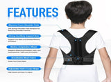 Back Brace Posture Corrector for Kids, Back Straightener Posture Corrector, Scoliosis and Hunchback V1370-AZ4-17999