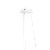Pendant Light Round Milky White PC Lampshade LED Height Adjustable 3 Color Temperature Stepless V1294-YM0901-3119240156811