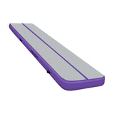 Powertrain Airtrack 20cm Thick 5m x 1m Inflatable Gymnastics Tumbling Mat Air Track - Purple IFM-HL-501-PGY