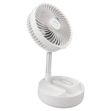 Folding Telescopic Fan 4 Speed USB Charging Remote Control Portable Desktop Floor Fan with Light for V1294-YM0715-3113220109911
