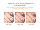 Half Moon Nail Lamp Lash Embroidery Beauty Lamp Adjustable 10 levels of brightness and 3 levels of V1294-YM0901-L6787W-US-2