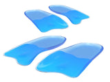 2X Pair Half Insoles Shoe Inserts S Size Gel Arch Support Foot Pad V274-GM-BI-INSOLE-HF-S2