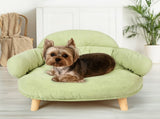 Pawz Elevated Pet Dog Cat Sofa Bed Couch L Size Green PT1252-L-GN_NZ