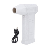 Portable Turbo Fan Cordless Dryer Blower Brushless Motor 3 Speed Adjustable Electric Air Duster Gray V1294-YM0901-3111240286512
