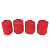 4Pcs Horse Leg Warp Self Adhesive Breathable Wear Resistant Animal Leg Bandage for Cows Horses Red V1294-YM0523-3111220079312
