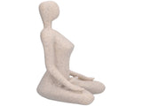Yoga Pose Statue Nordic Sandstone Resin Yoga Pose Figurines Collectible Decoration Gifts for Home V1294-YM0714-3115210193511