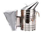 4PCS/Set Beehive Smoker Set Frame Clip Scraper Moxa Cone Stainless Steel Smoker Beekeeper Starter V1294-YM0523-3111210387311