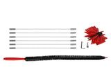 Chimney Brush Press Type Durable Nylon Soft Durable Small Size Inner Wall Cleaning Brush V1294-YM0710-3113210191811