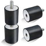4 Pack New Upgrade Tamper Rubber Shock Mount Compatible with Wacker Neuson Plate Compactor Rammer V1259-DP01-A-5394
