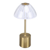 Portable Crystal LED Desk Lamp 3 Levels Brightness Touch Control Dimmable Bedside Lamp for Home V1294-YM0901-3119240104411