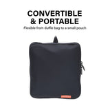 Shopper Bag Travel Duffle Bag Foldable Laptop Luggage Nylon KO-BOSTON NAVY V274-GM-KOEBAG-BOS-NY