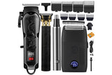 Hair Clipper Set for Men Electric Shaver Razor Hair Cutting Barber Clippers V1263-JX-7479