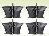 Worgeous Canopy Weights Heavy Duty Black 4Pcs 13.76X12.58X1.97in V1192-AZ-W-23883