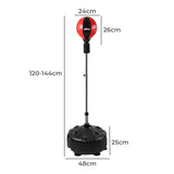 Centra Boxing Punching Bag Speed Ball Free Standing Reflect Reaction Training PUCH1009