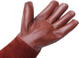 SUCCLACE Long-Gardening-Gloves for Women/Men - Thorn Proof Cowhide Leather Rose/Blackberry Pruning V1189-WXFWAL-20260319-01582