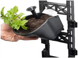 Quint vertical garden with 3 frames and 15 pots V178-67263