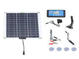 200W Solar Panel Kit Monocrystalline Silicon Solar Panel OBD Charger Blue Controller with 10 in 1 V1294-YM0901-3111240027111