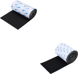 2 Roll elt urniture Pads, Non Slip Sel Adhesive Cuttable elt Tape Black Heavy Duty elt Strip Roll or V1259-DP01-F-569
