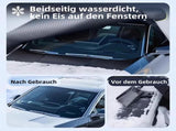 Frost-resistant covers - Windshield cover - With door handles - Foldable - Protects against snow, V1188-MS-313-0639