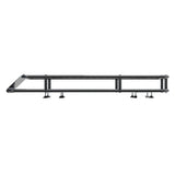Giantz Universal Car Roof Rack Basket Luggage Vehicle Cargo Carrier 123cm Black CAR-B-RFBASKET-123