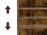 Levede BookShelf Storage Shelves 6 Tier Bookcase Display Unit Organizer Cabinet CH1154-6-WA-S-AU