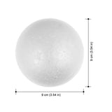 5Sets White Foam Balls Solar System Kit for DIY Crafts and Creative Party Ornaments V1370-AZ4-09642