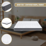 King Memory Foam Mattress OEKO-TEX Textile & CertiPUR-US Certified Foam V63-930241