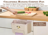 Hanging Waste - Foldable Waste - Kitchen Accessories - Organic Waste - Countertop Waste V1189-WXF-260203-00404