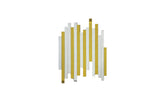 Luxe Panel Mirror - GOLD V292-MIRR-MTL611