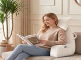 Giselle Bedding Reading Pillow with Detachable Neck Roll & Armrests Sit Up Pillow for Bed Back PILLOW-READ-VEL-BG