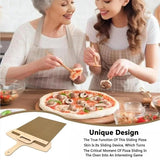 Sliding Pizza Shovel Pala Pizza Scorrevole Pizza Shovel That Transfers Pizza Perfectly Non-Stick_OF V1237-ZY-203-4332